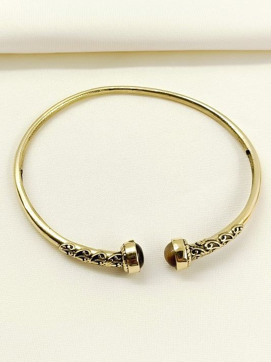 Imaran Brown Stone Men's Bracelet