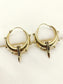 Dheer Golden Men's Earring
