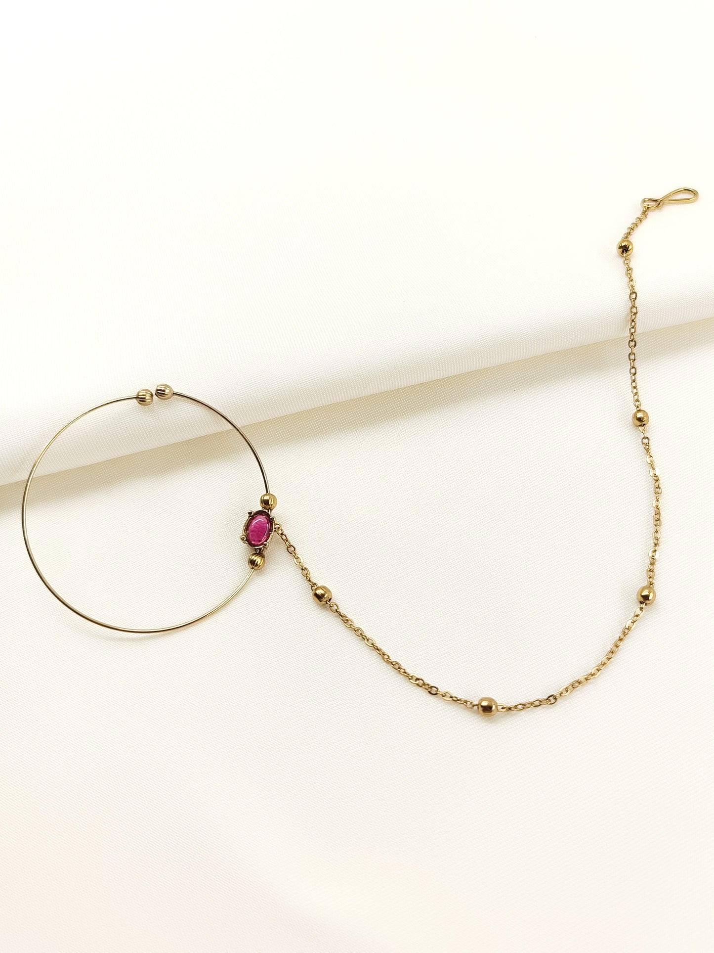 Neeta Ruby Antique Nath