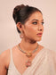 Paavni Pink Kundan Necklace Set