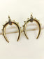 Eshaanth Golden Men's Earring