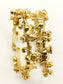 Ravalee Golden Cow Ghungroo Oxidized Bangles