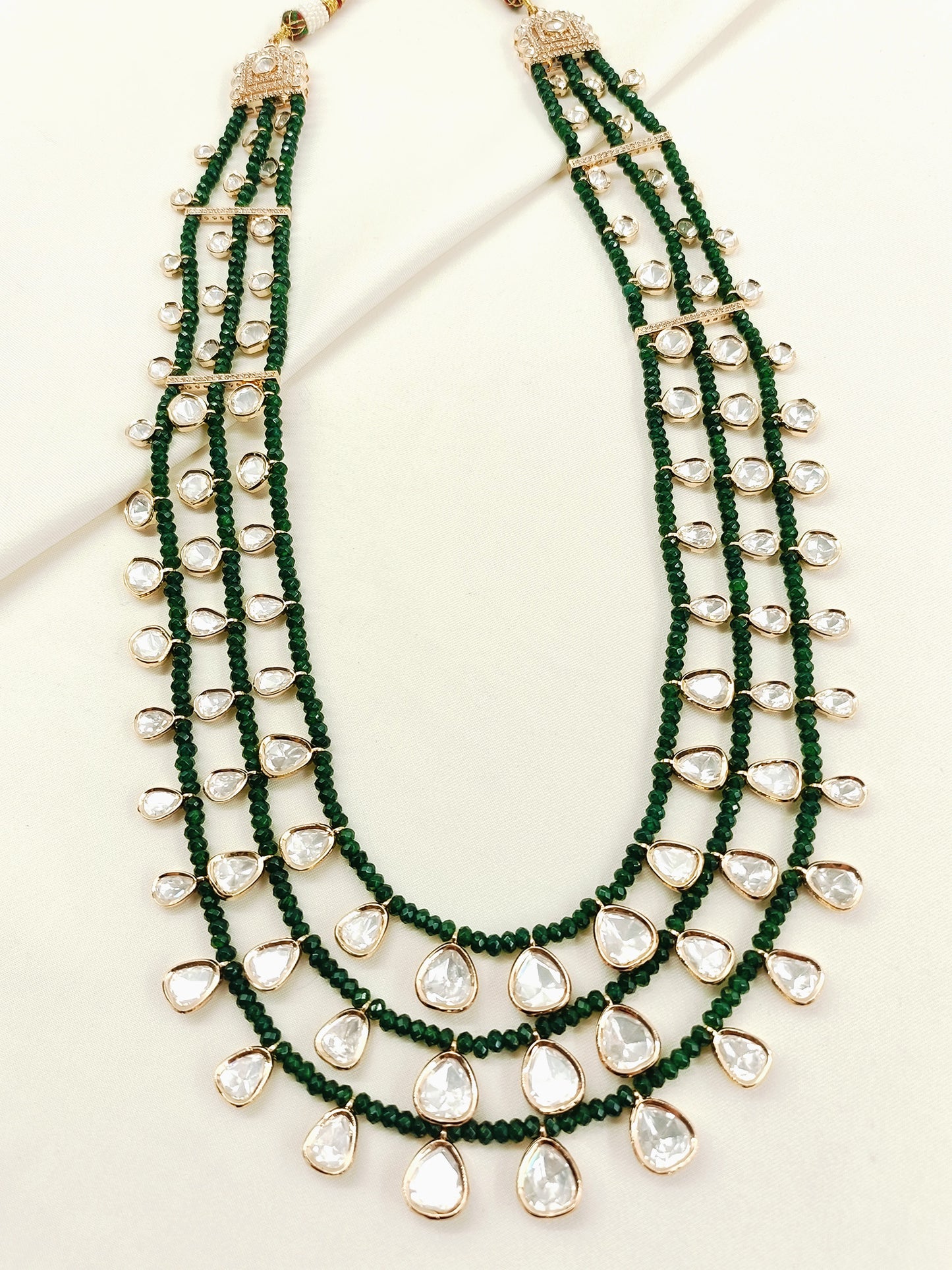 Abeer Green Groom Beads Neckpiece