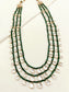 Abeer Green Groom Beads Neckpiece