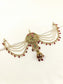 Ishraq R&G Peacock Hair Brooch