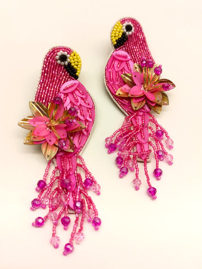 Suchismita Rani Bird Handmade Earrings