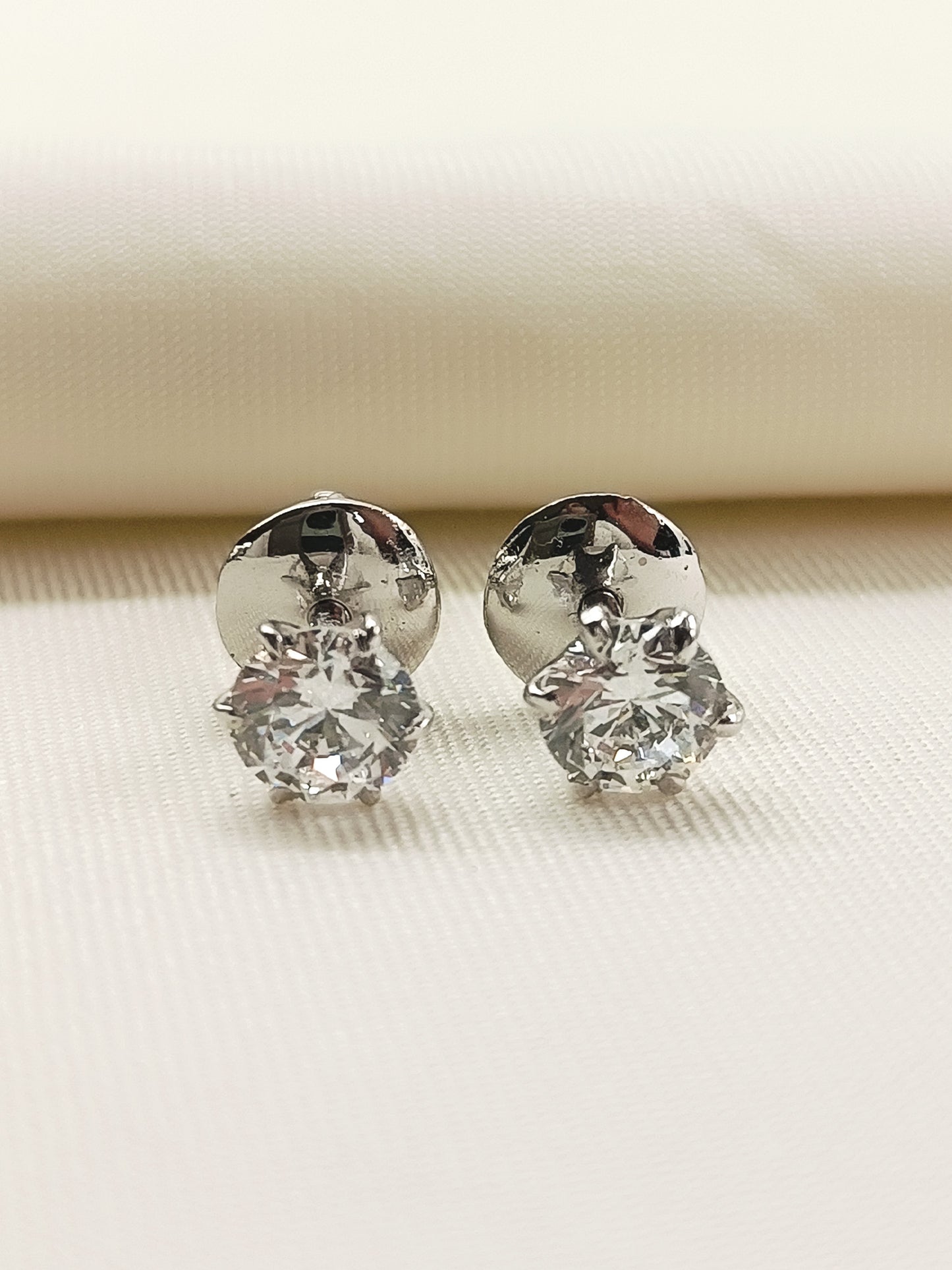 Chloe 92.5 Silver Swarovski Stone Tops