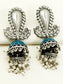 Aruna Firozi Oxidized Jhumki