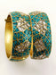 Dyuti Firozi Kundan Bangles