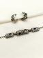 Clarissa Multi Colour Oxidized Choker Set