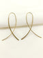 Hyma Golden Men's Earrings