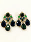 Aanisha Blue Victorian Earring