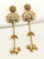 Ishi White Antique Earrings
