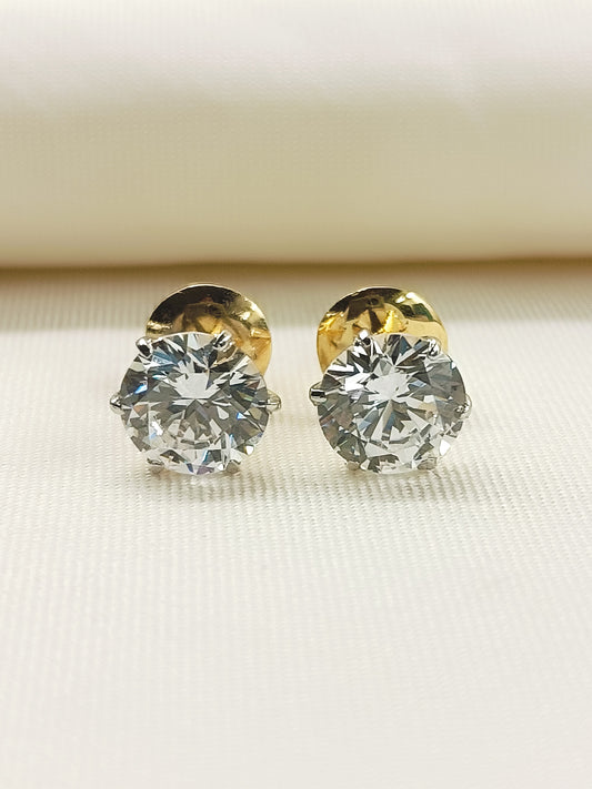 Aarehi 92.5 Silver Swarovski Stone Tops