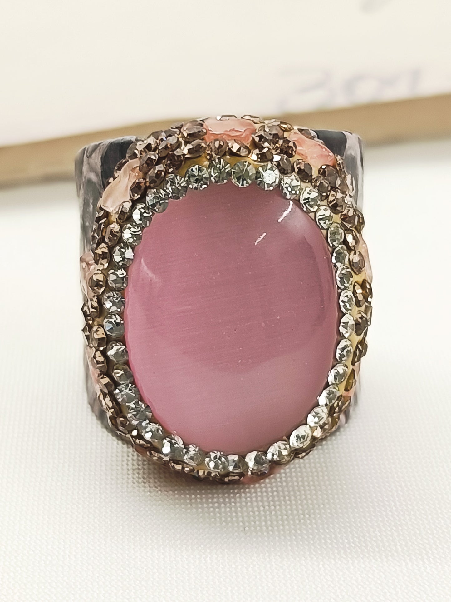 Jasmin Pink Western Finger Ring