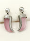 Hemant Baby Pink Men's Earring