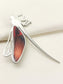 Ena Brown Dragonfly Brooch