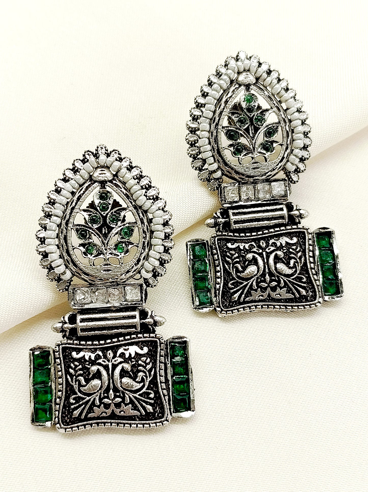 Sama Green Boutique Earrings