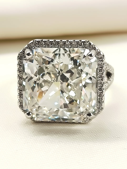 Ratna White American Diamond Finger Ring