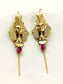 Rivan Majenta Egyptian Revival Men's Earrings