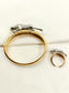 Ikshit Golden Leopard Men's Bracelet Ring Combo