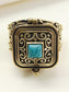 Aathirai Firozi Men's Finger Ring