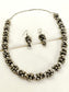 Kaila Plain Oxidized Necklace Set