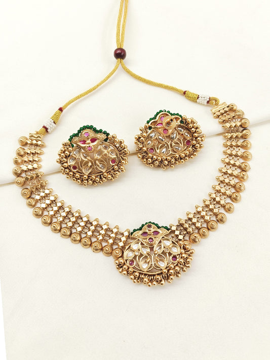Ranjana R&G Antique Choker Set