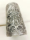 Vihari Silver Oxidized Men's Bracelet