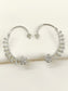 Shaweta White American Diamond Earrings
