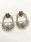 Deepali Multi Colour Oxidized Earring