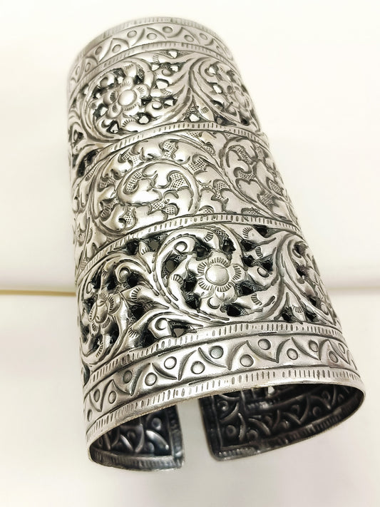 Asher Silver Oxidized Bracelet