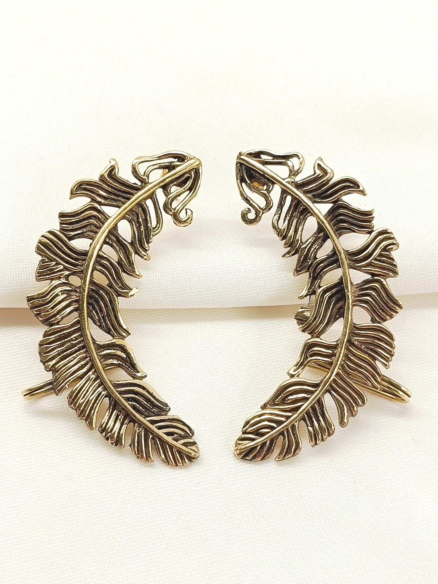 Prarik Golden Men's Earrings[Price Is for Pair]