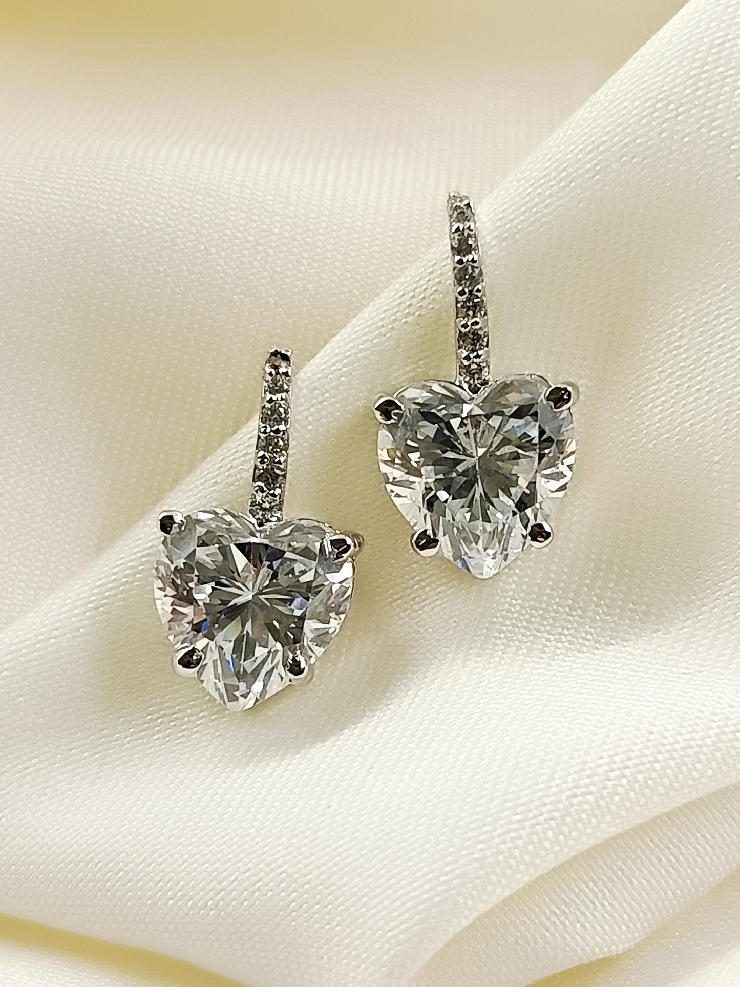 Devanshi 92.5 Silver Swarovski Stone Tops