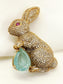 Ashok Mint Green Rabbit Men's Brooch