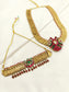 Rakshika R&G Kasu Coin Bridal Temple Jewellery Set
