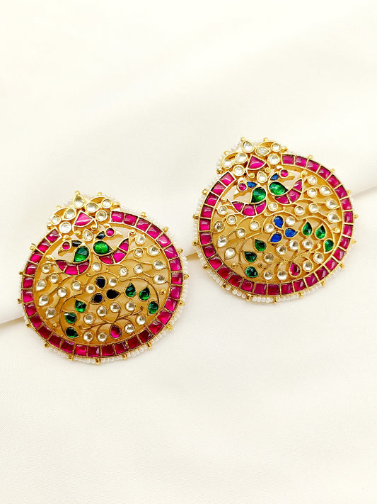 Deepika Multi Colour kundan Tops