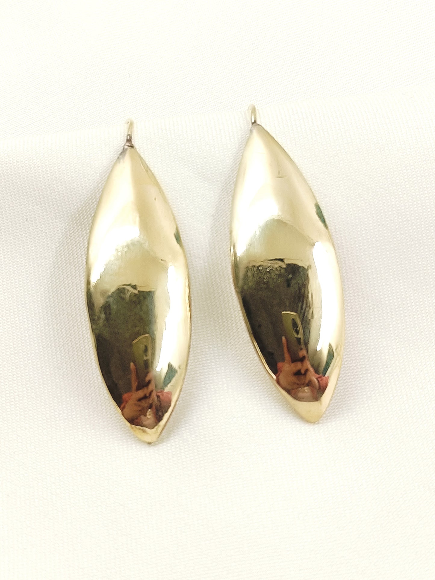 Ziva Golden Men's Earrings