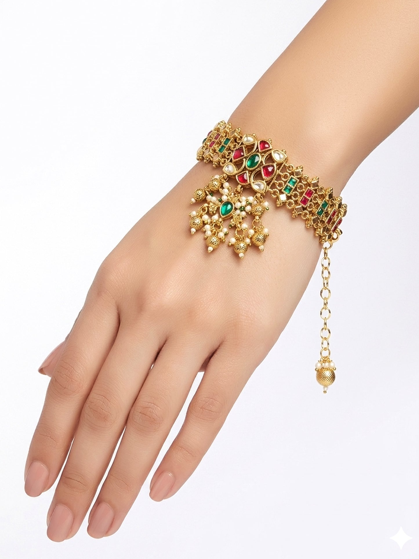Monali R&G Kundan Bracelet