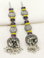 Jigisha Majenta Oxidized Jhumki