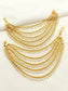 Kinjal Golden Traditional Ear Chain