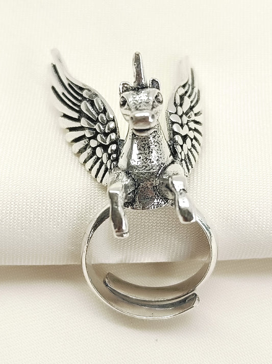 Atrang Silver Men's Finger Ring