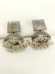 Maliyah White Pearl Oxidized Jhumki