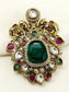 Anvitraj R&G Elephant Men's Brooch