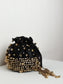 Janvi Black Heavy Ghungroo Coin Potli Bag