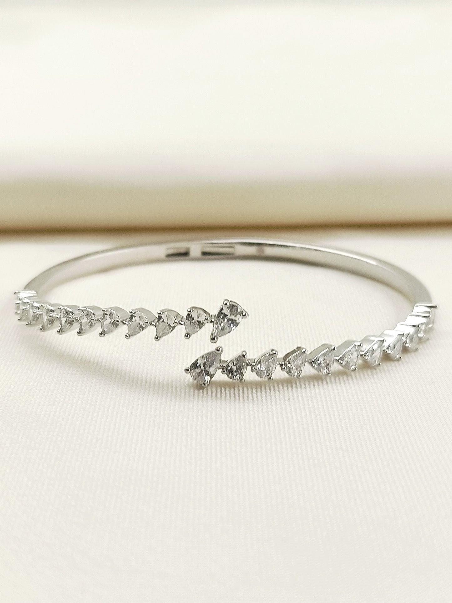 Mohini White American Diamond Bracelet