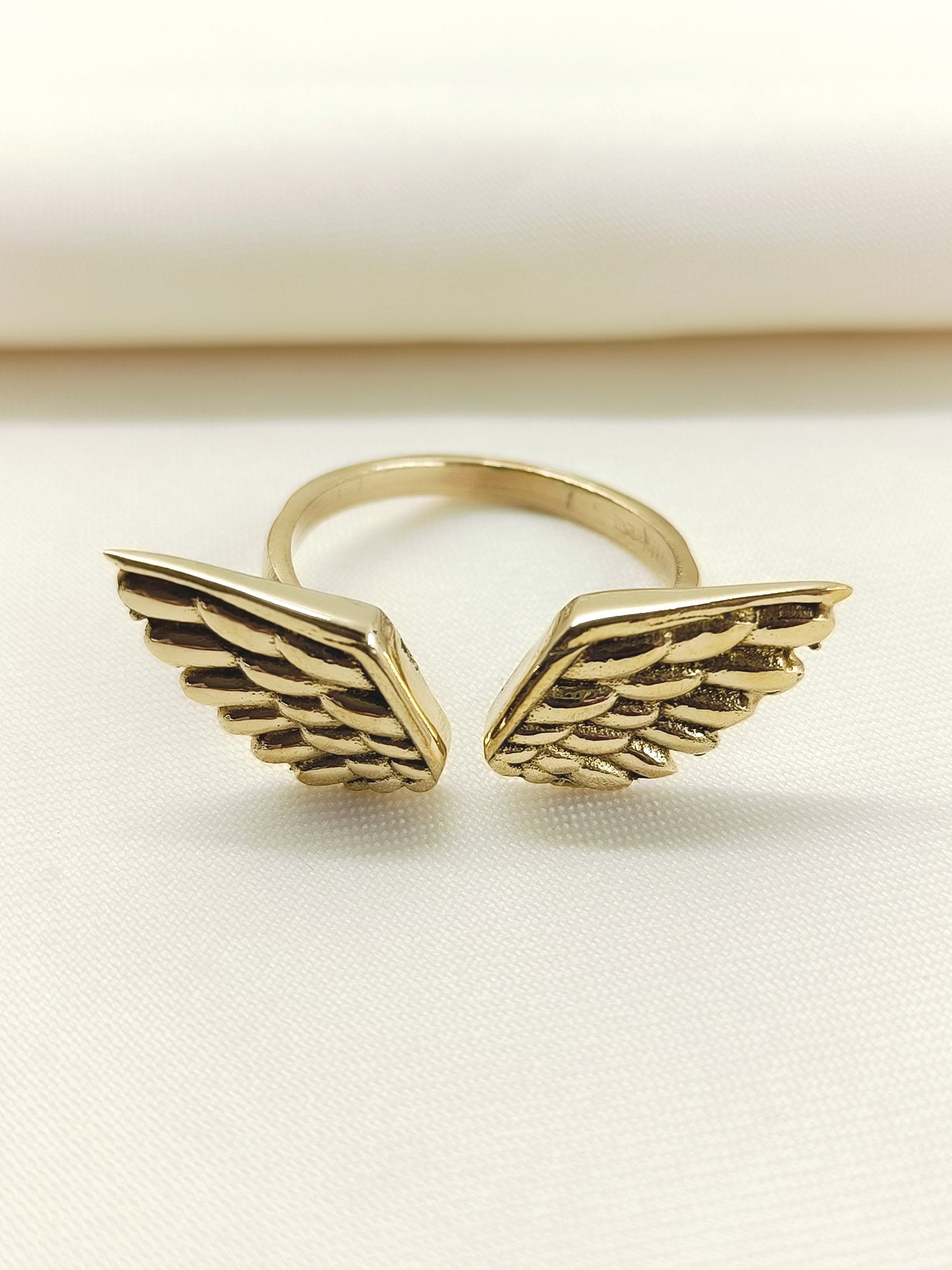 Zuber Golden Men's Finger Ring