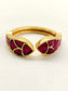 Kehar Ruby Kundan Finger Ring