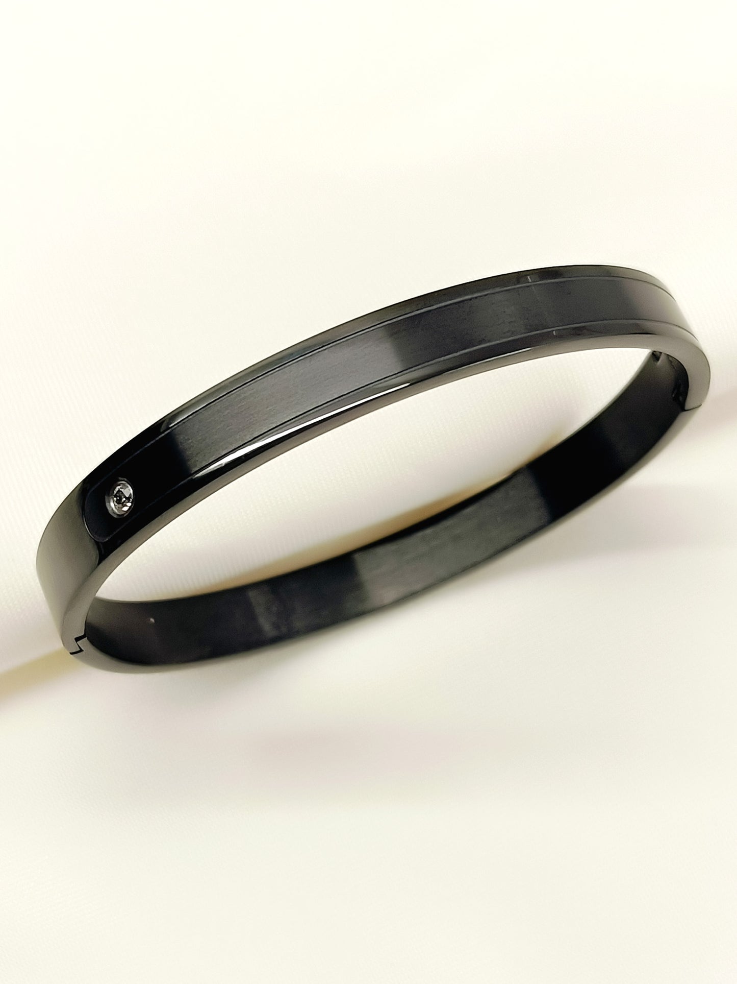 Aarushya Black Men's Bracelet