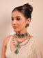 Deepshikha Green Victorian Bridal Set